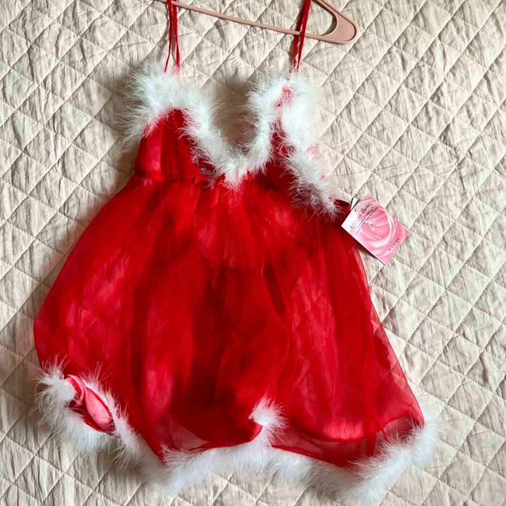Christmas/Vday lingerie set